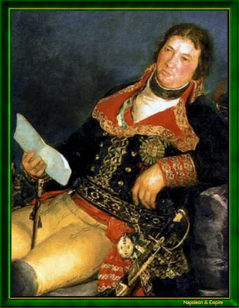 "Manuel Godoy y Alvarez de Faria, Principe de la Paz" by Francisco José de Goya y Lucientes (Fuendetodos 1746 - Bordeaux 1828).