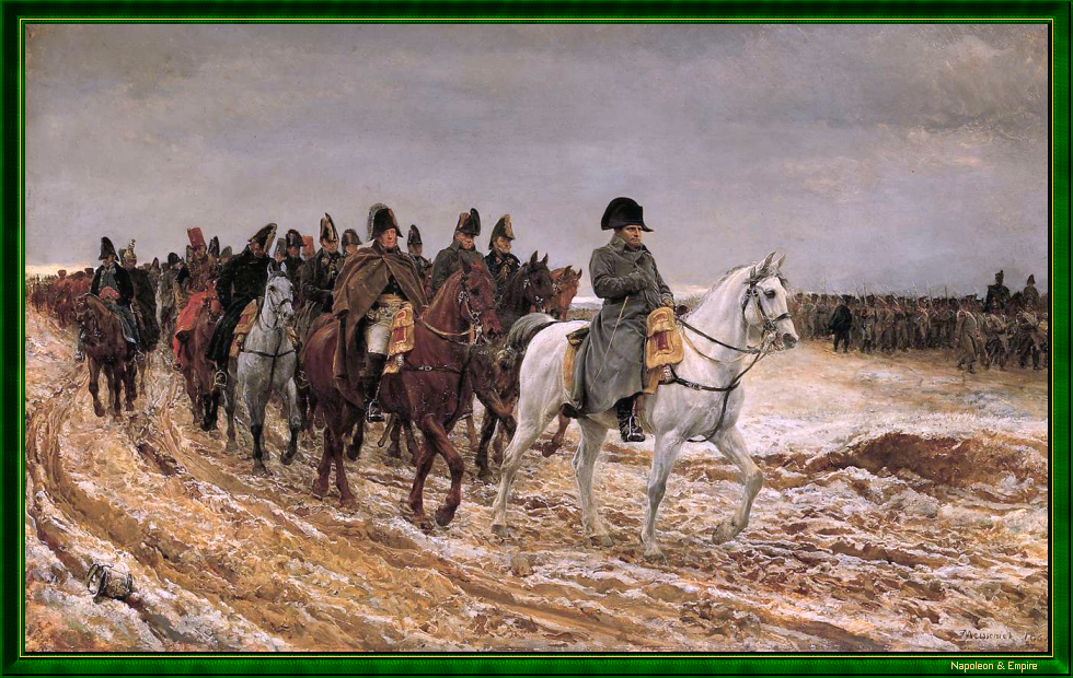 Napoleonic Battles - Picture of the battle of Laon - 