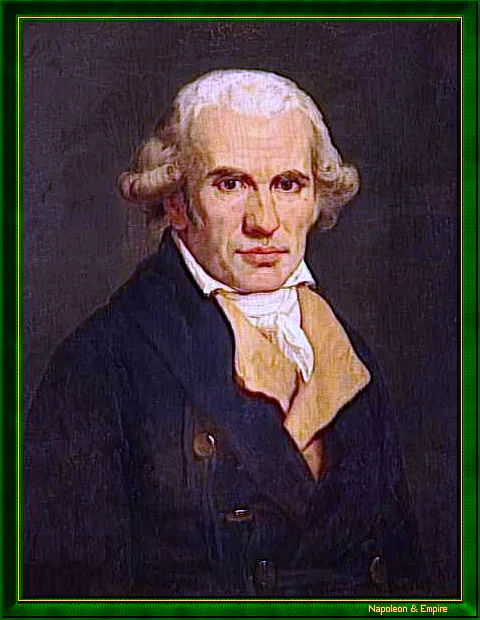 "Gaspard Monge, Count of Pelusium" by Jean-Baptiste Mauzaisse (Corbeil 1784 - Paris 1844).