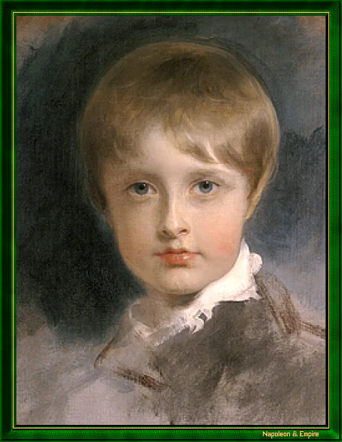 "Napoleon-François-Charles-Joseph Bonaparte (1811-1832), King of Rome", painted 1819 by Sir Thomas Lawrence (Bristol 1769 - London 1830).