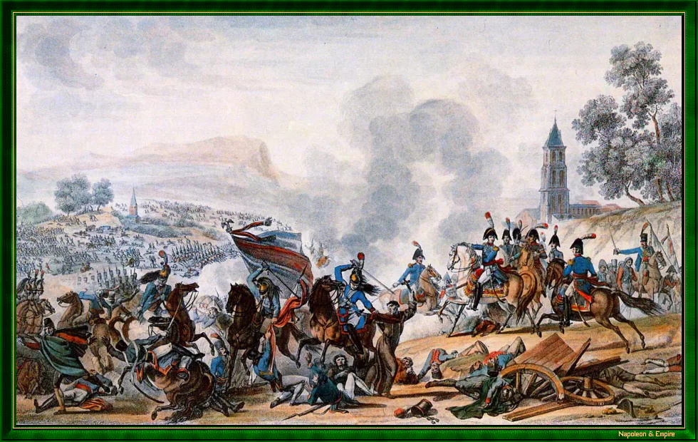 Napoleonic Battles - Picture of the battle of Ocaña - 