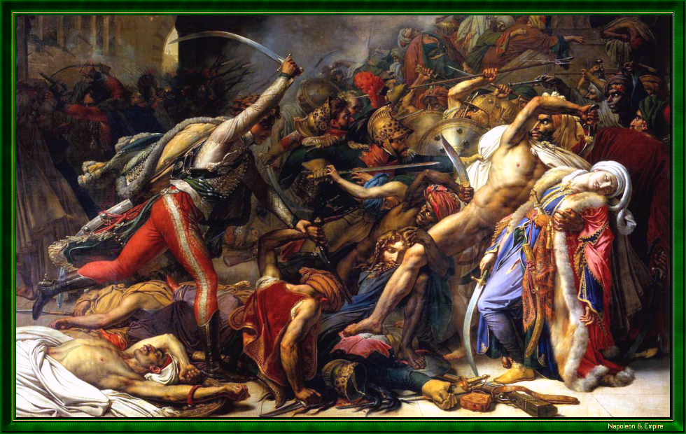 The Cairo Revolt, October 21, 1798, by AL Girodet-Trioson