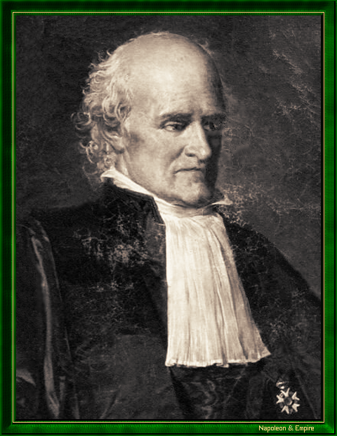 "Raphaël Bienvenu Sabatier". Gravure du XIXème siècle. 