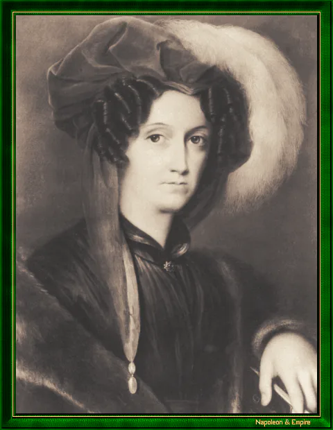 Auguste Charlotte de Schönberg (1777-1863), 19th century painting.