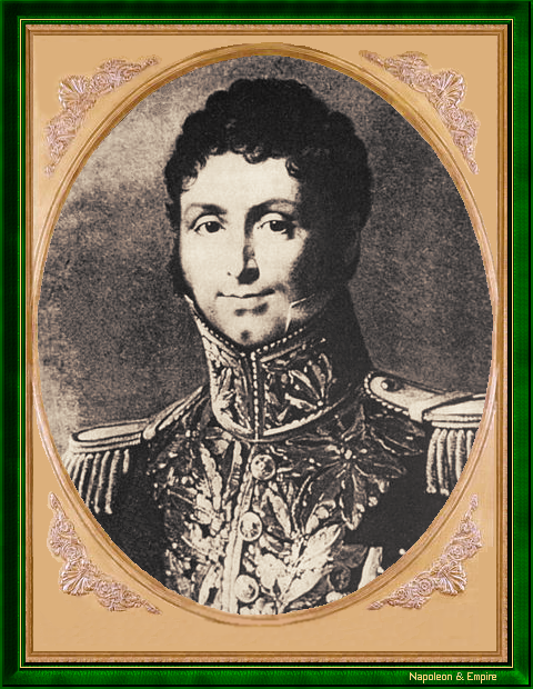 "Pierre Wattiez, comte de Saint-Alphonse". Gravure du XIXème siècle. 