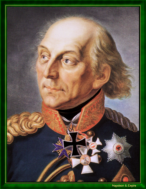 "Ludwig Yorck von Wartenburg" by Ernst Paul Gebauer (Lietzen 1782 - Berlin 1865).